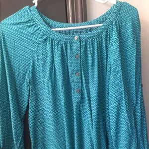 Gap 3/4 sleeve blouse
